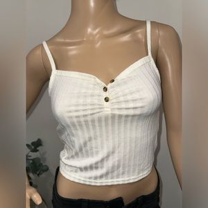 3/$15 ‎ Topshop crop tank size 6